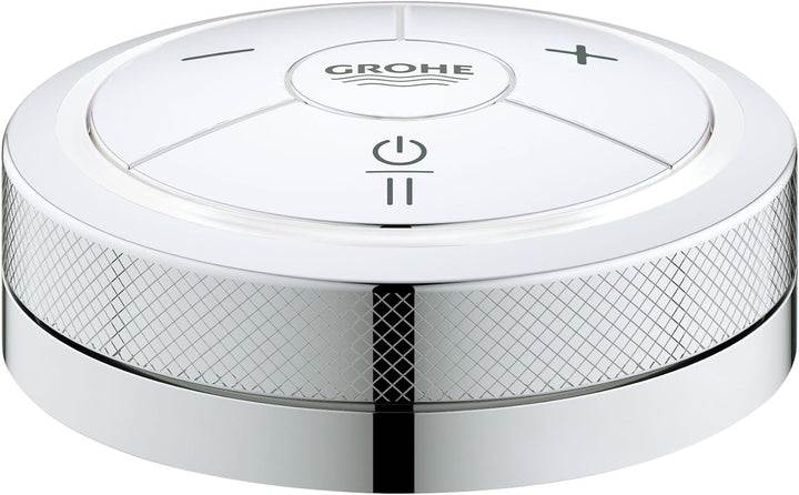 GROHE F-digital Puck - Fernbedienung für Wanne und Brause (langlebige Oberfläche, Mit Pause- und Spe