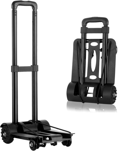 Meisax Mini Faltbare Sackkarre Klappbar Transportwagen 40KG Tragkraft, Leichte Klappbar Transportkar