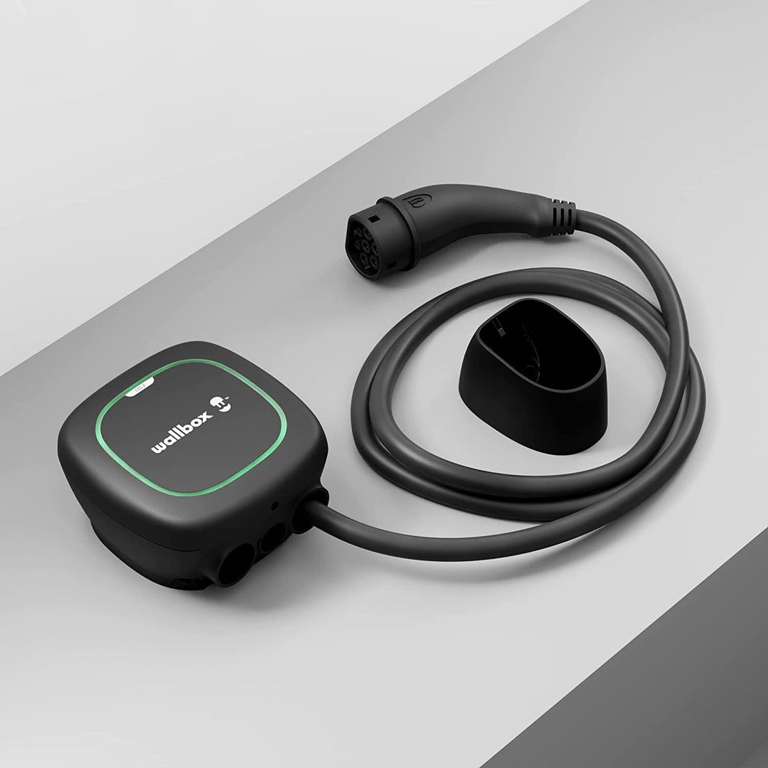 Wallbox Pulsar Max, Ladegerät für Elektrofahrzeuge (22 kW, Type 2, Wi-Fi, Bluetooth, OCPP, innen/aus