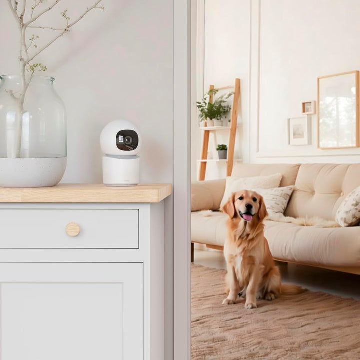 Hama Überwachungskamera innen (smarte WLAN Kamera mit Nachtsicht, 1080p, Aufzeichnung, Bewegungsmeld