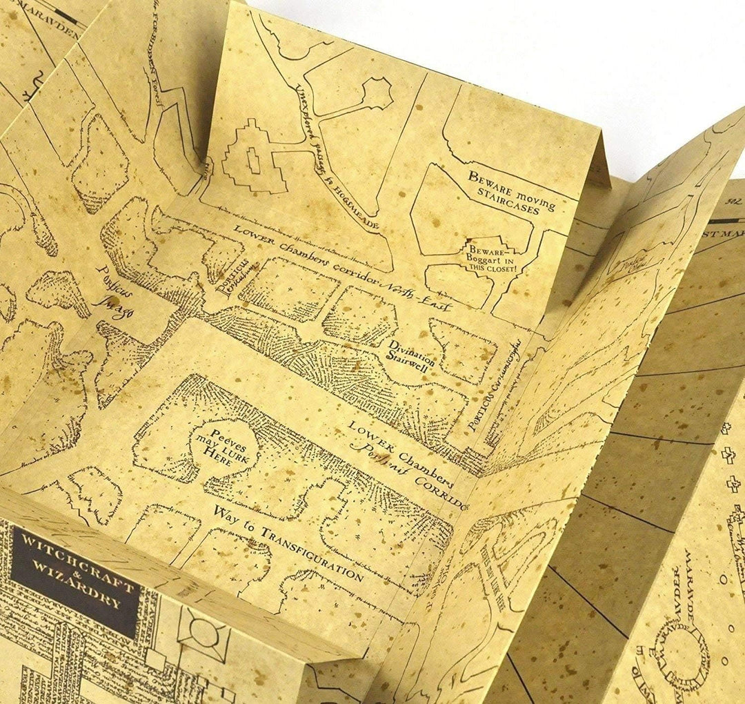 The Noble Collection NN7888 Potter Marauders Karte