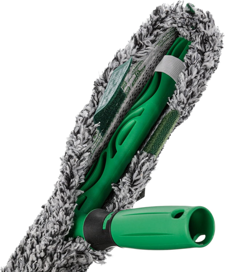 Unger Einwascherbezug Black Series Power (Breite 35 cm, Mikrofaserbezug 100% Polyester, streifenfrei