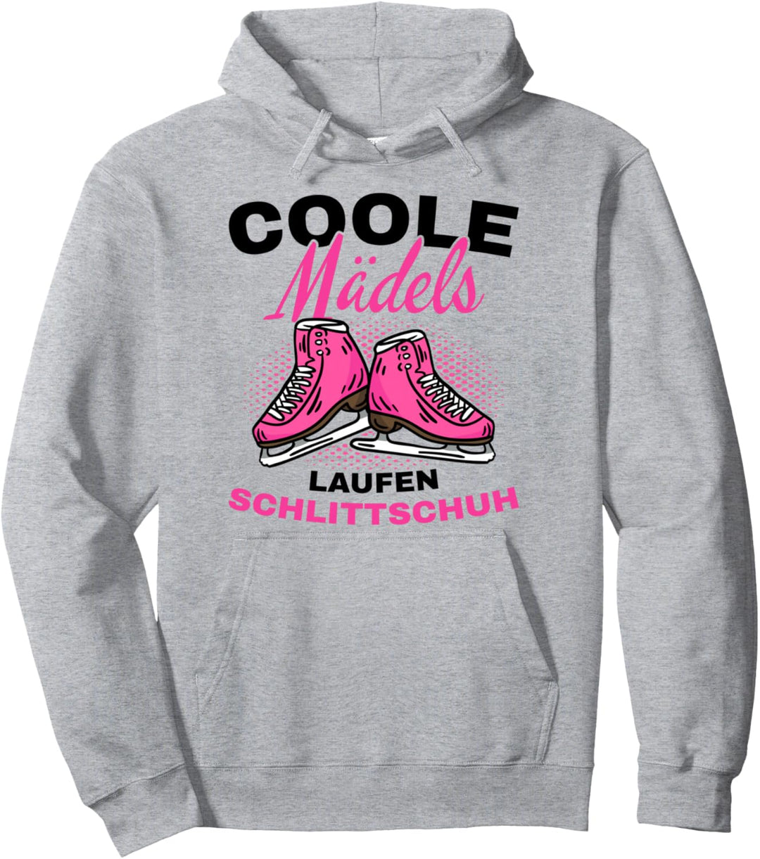 Schlittschuhe Coole Mädels Laufen Schlittschuh Eislaufen Pullover Hoodie