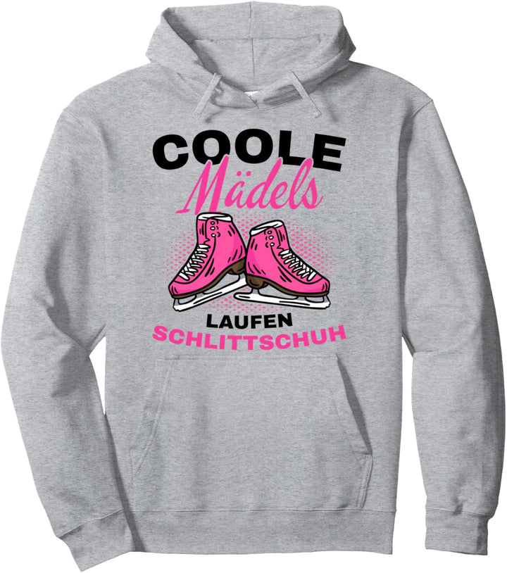 Schlittschuhe Coole Mädels Laufen Schlittschuh Eislaufen Pullover Hoodie
