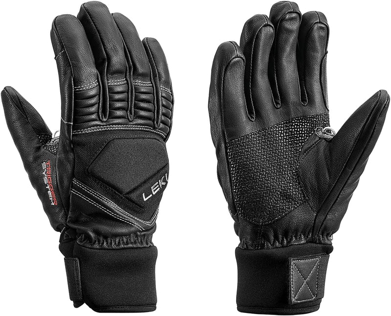 LEKI Copper 3D Handschuhe Skihandschuhe Fingerhandschuhe Schwarz EU 7, Schwarz EU 7
