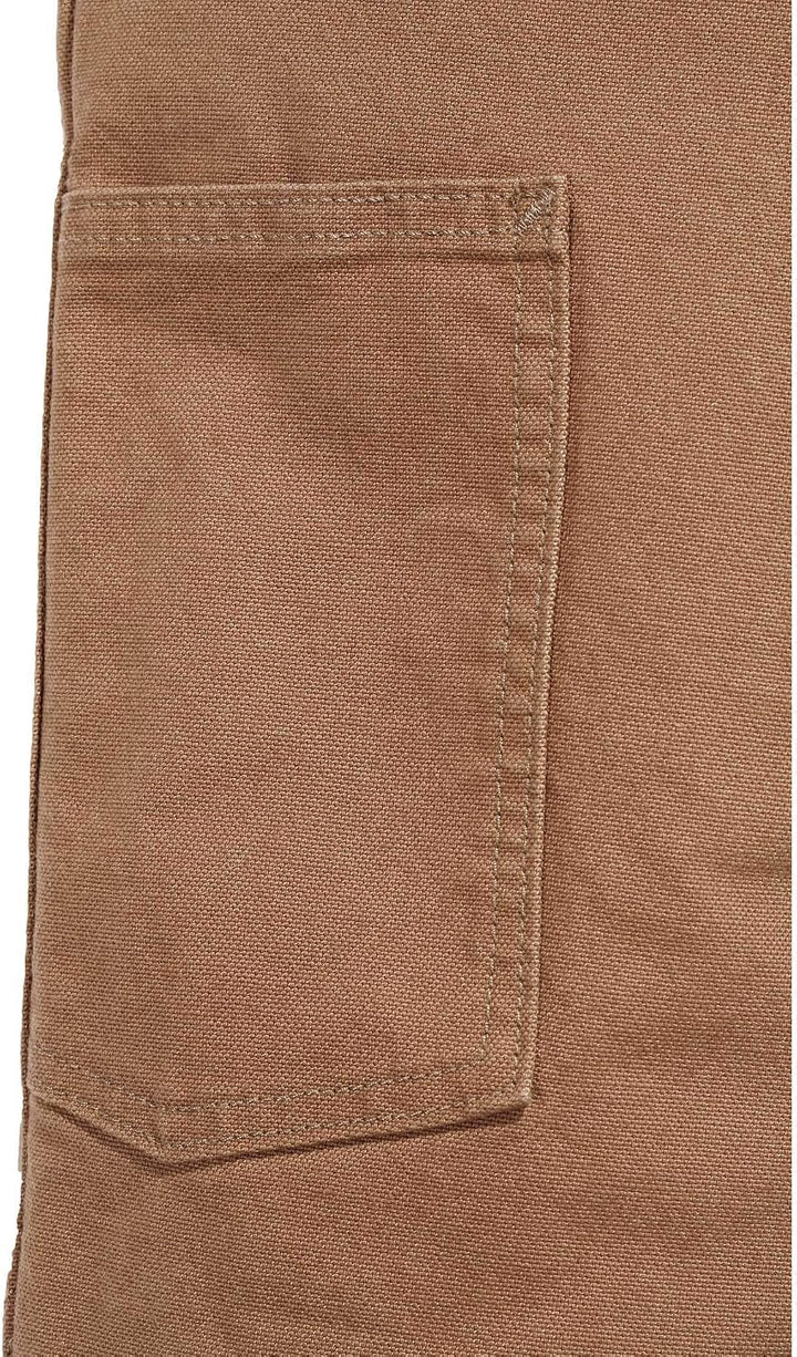 Carhartt Herren Straight Fit Stretch Duck Dungaree Arbeitshose 30W / 32L Carhartt Braun, 30W / 32L C