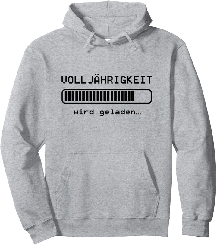 18. Geburtstag Junge Mädchen 18 Jahre Volljährig Pullover Hoodie
