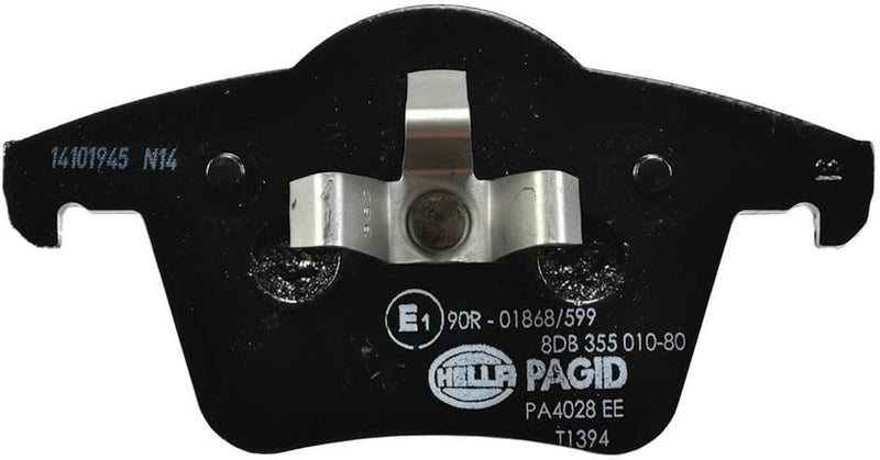 HELLA PAGID 8DB 355 010-801 Bremsbelagsatz - T1394 - Dicke/Stärke: 17.7mm - Bremssystem: Teves - nic