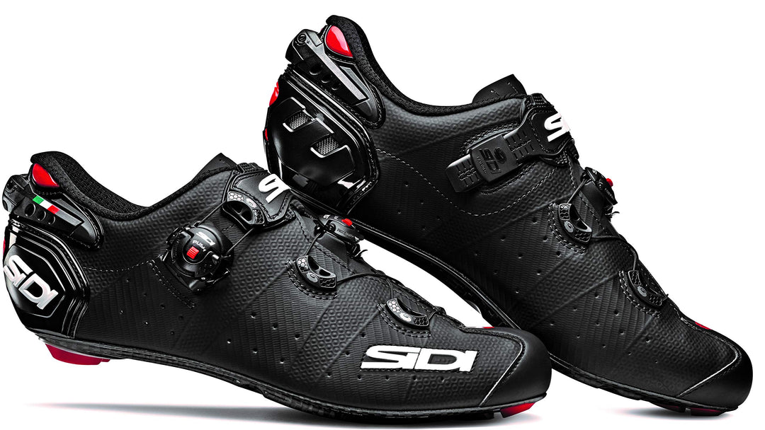 SIDI Herren Wire 2 Matt Carbon Radschuhe 39.5 EU Mattschwarz, 39.5 EU Mattschwarz
