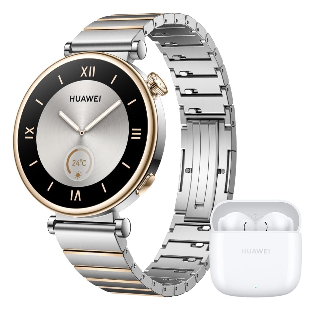 HUAWEI Watch GT 4 41mm Smartwatch,Bis zu 7 Tage Akkulaufzeit‌, Android und iOS, Kalorienmanagement,