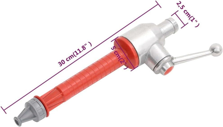 INLIFE Düse für Feuerlöschschlauch mit D-Kupplung,0.5kg,151895 25 mm, 25 mm