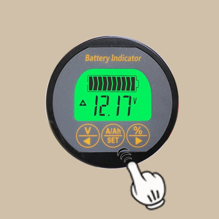 AiLi Batteriemonitor Tester Voltmeter Amperemeter 8-120V 0-350A 999Ah für Auto Auto Motorboot Wohnwa