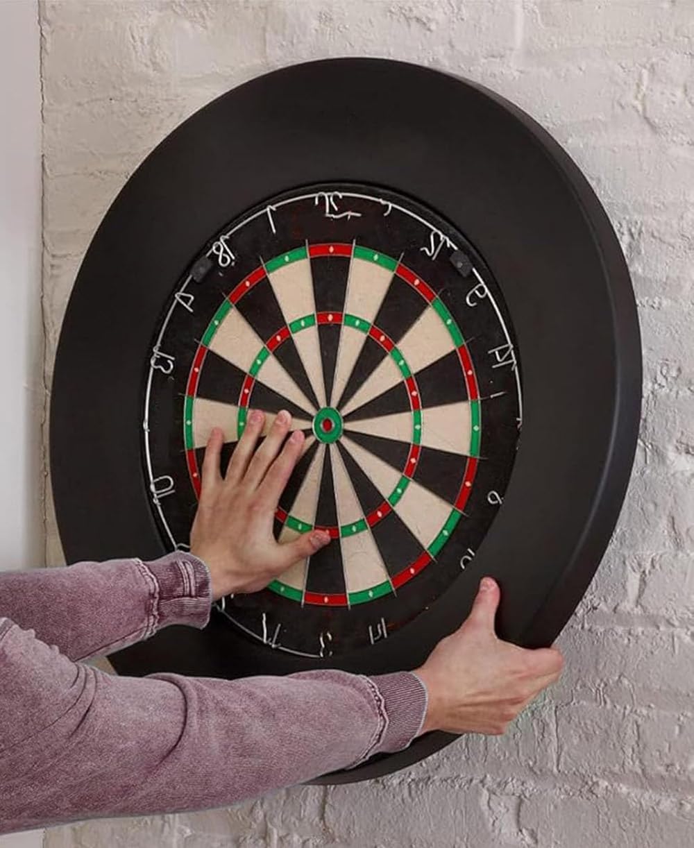 Dart Catchring Surround,Dartscheiben-Einfassung,Surround Auffangring Dart Backboard, für die Wandsch