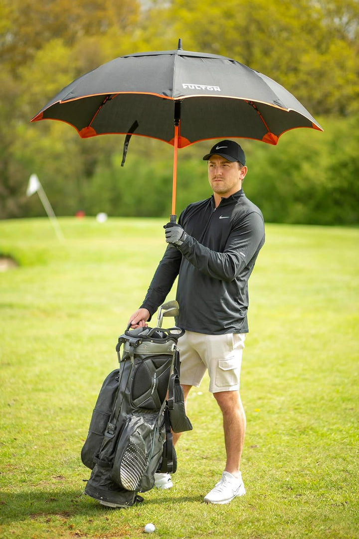 Fulton Titan 1 Golfschirm, Schwarz, Schwarz, Einheitsgrösse, Klassisch
