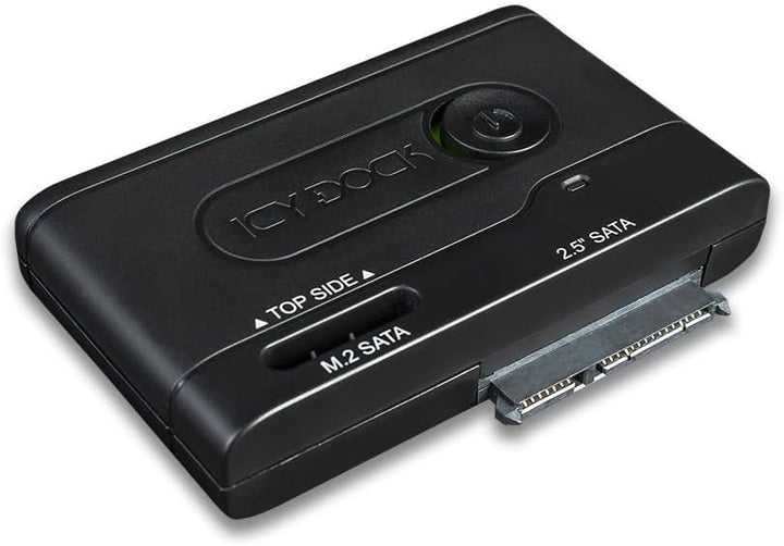 ICY DOCK EZ-Adapter MB031U-1SMB - Externer USB 3.2 Gen1 5Gbit/s Adapter für 2,5 Zoll HDD/SSD oder M.