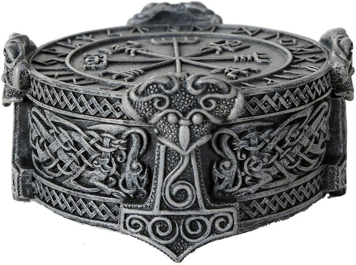 Pacific Giftware Viking Jewelry Trinket Box Container New