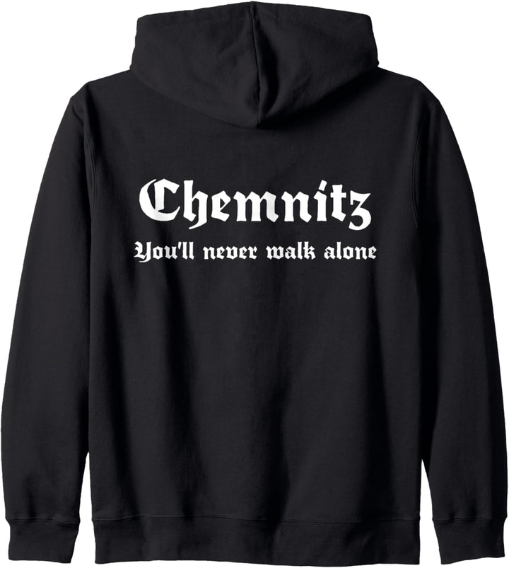 Chemnitz You'll Never Walk Alone Kapuzenjacke