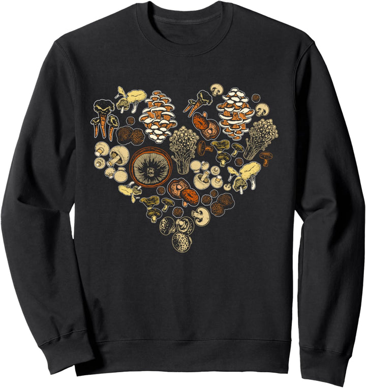 Pilze Jagd Nahrungssuche Design Pilze Pilzjäger Sweatshirt