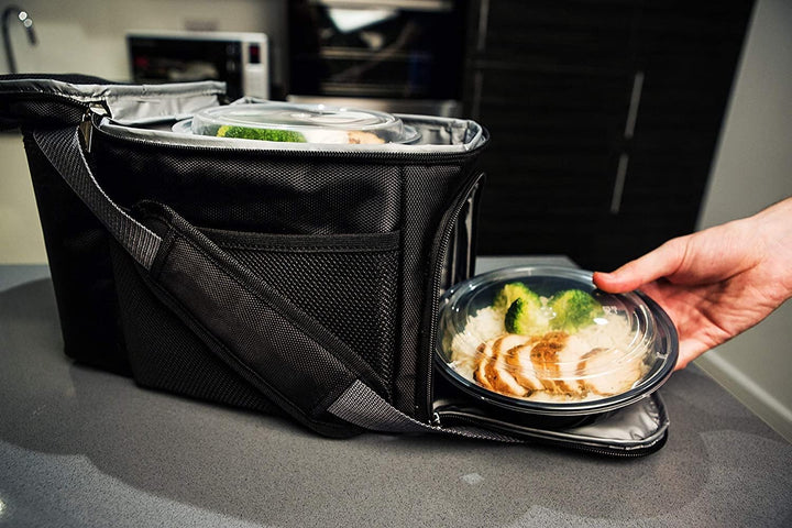 [30er Pack] 1-Fach Meal Prep Container mit Deckel - Meal Prep Boxen Wiederverwendbar Mikrowellengeei