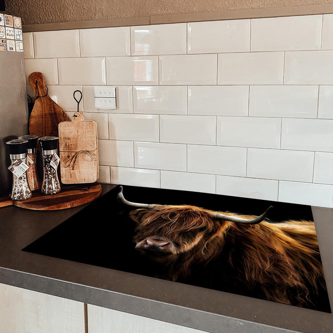 KitchenYeah© Herdabdeckplatte Einteilig Herdabdeckung Abdeckplatte für Ceranfeld Abdeckung Induktion