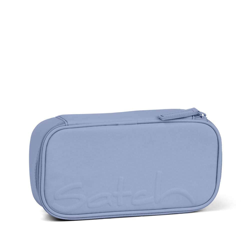 Satch Schlamperbox extra gross inkl. Trennfach Reissverschlussfach Stiftehalter Geodreieck Sichtfens