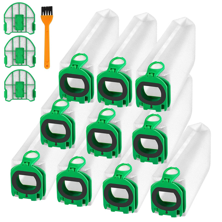 10 Stück Staubsaugerbeutel für Vorwerk Kobold VB100 VB 100 FP100 FP 100, Beutel Filtertüten für Kobo