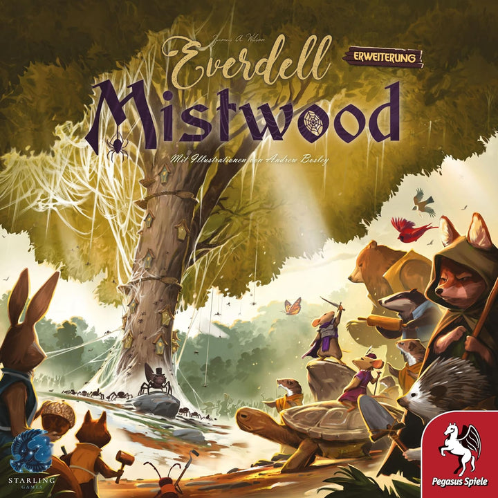 Pegasus Spiele 57607G Everdell: Mistwood [Erweiterung]