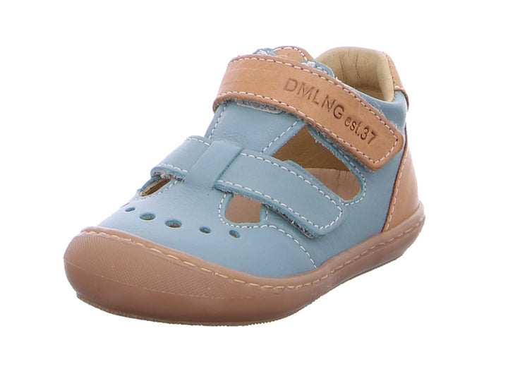 Däumling Unisex Kinder Sven Sneaker 23 EU Schmal Porto Mint, 23 EU Schmal Porto Mint
