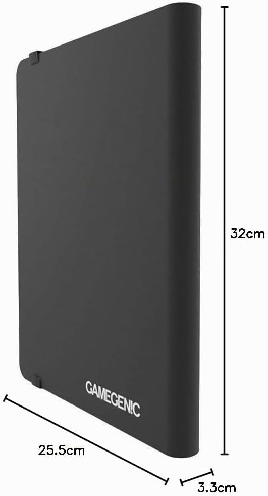 Gamegenic, Casual Album 18-Pocket Black Schwarz, Schwarz