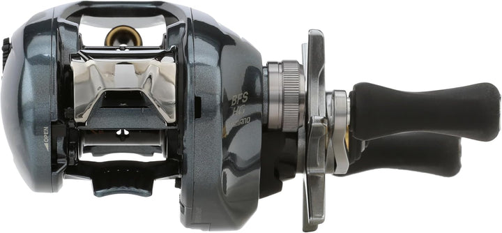 Shimano Aldebaran BFS Low Profile Rollen (ALDBFSHGL) Angeln