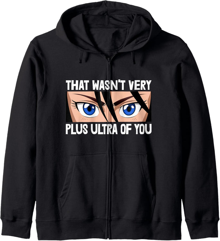 That Wasn't Very Plus Ultra Of You Animation Kapuzenjacke