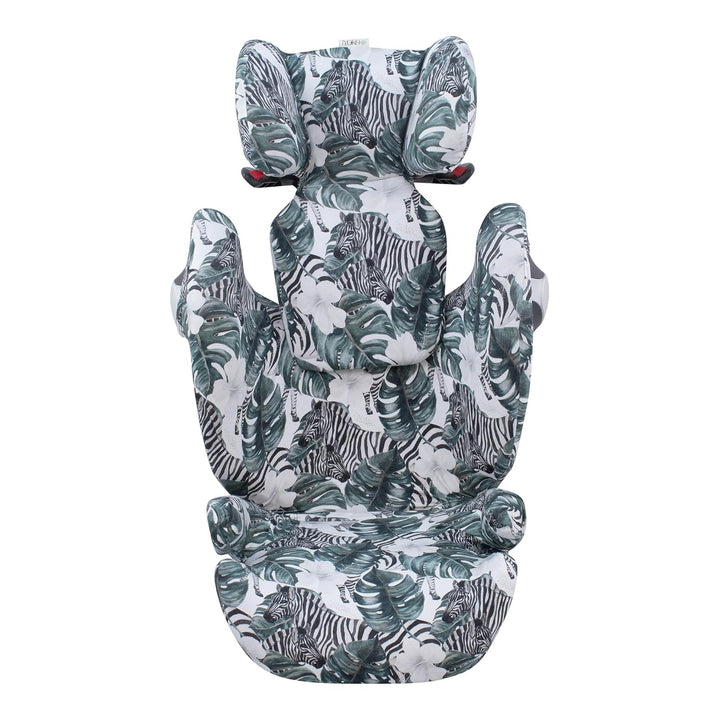 JYOKO KIDS Bezug für Autositz Kompatibel mit Cybex Solution M und Pallas B - Fix (ZEBRA), ZEBRA