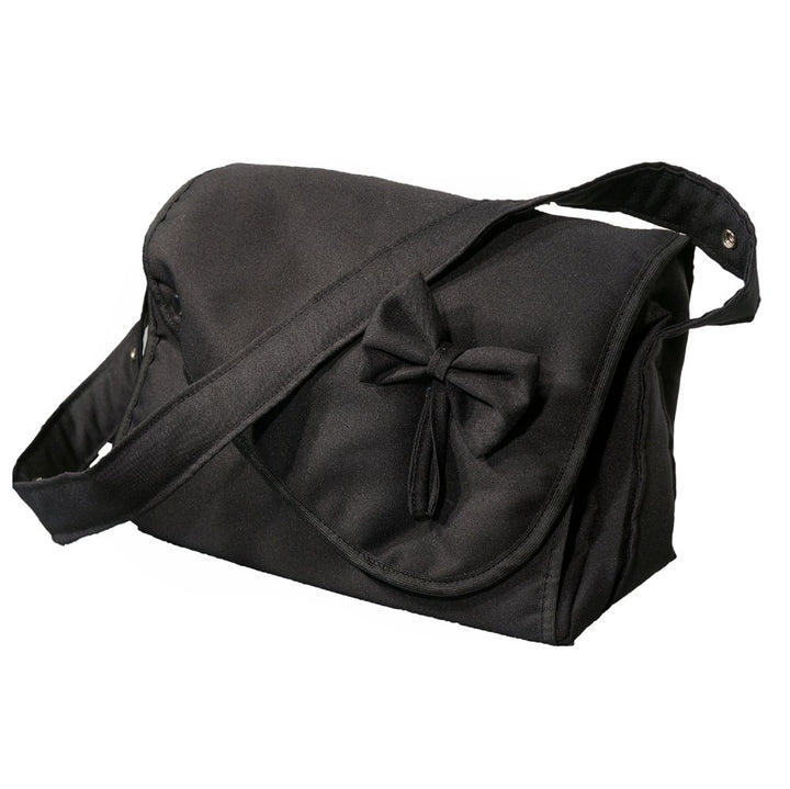 EICHHORN Kinderawgen Wickeltasche inklusive Wickelunterlage - Schwarz, Schwarz