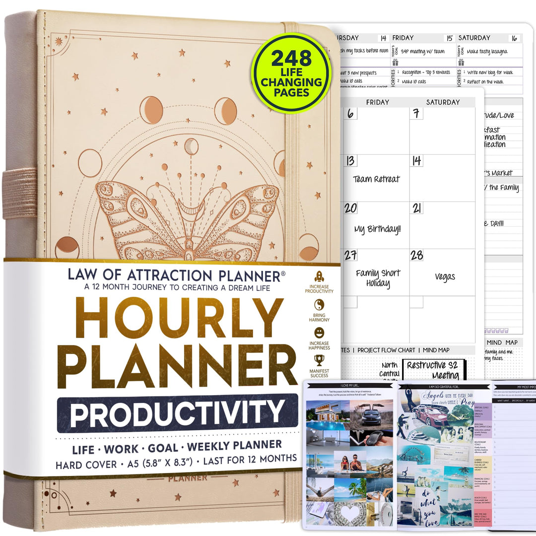 Law of Attraction Life & Goal Planner – A 12 Monate Journey Creating Your Dream Life – Persönliches