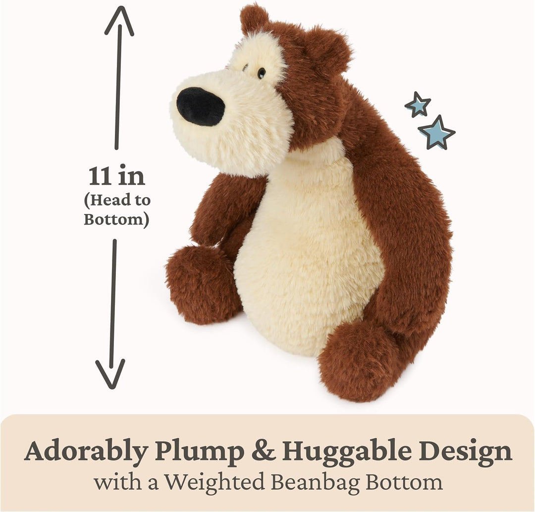 GUND Goober Classic Teddybär, preisgekröntes Stofftier ab 1 Jahren, Braun, 27,9 cm, Mehrfarbig