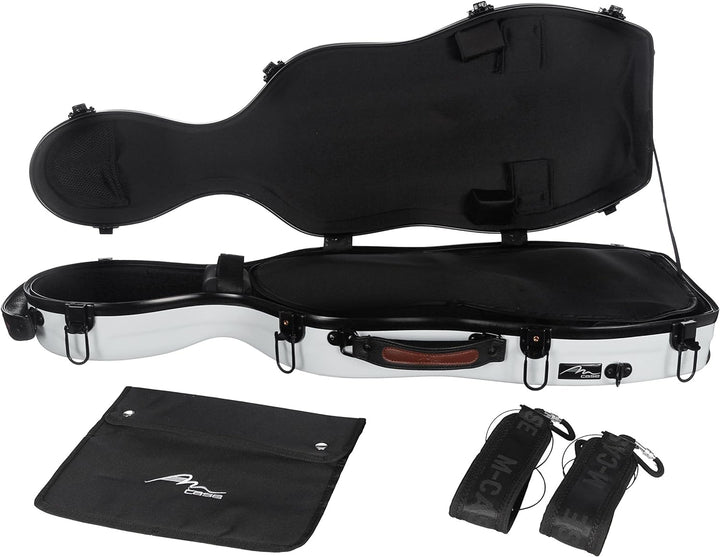 Bratschenkoffer Glasfaser Ultra Light 38-43 cm weiss M-Case