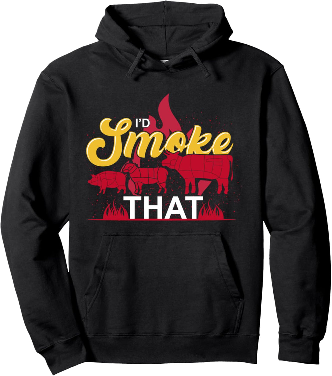 Barbecue Grillparty BBQ Grillmeister Lustiges Grillen Pullover Hoodie
