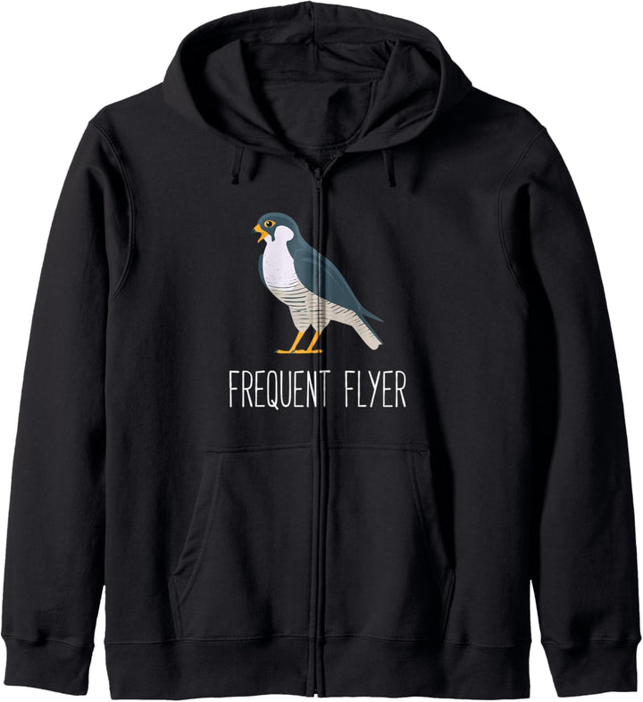 Birder Birding Wanderfalke Vielflieger Kapuzenjacke