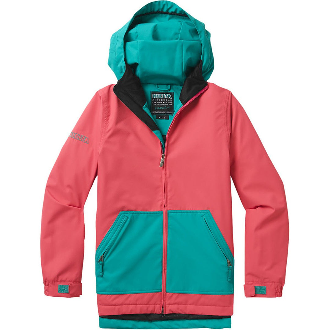 Nikita Damen Snowboard Jacke Diptail Jacket M tropical green/raspberry, M tropical green/raspberry