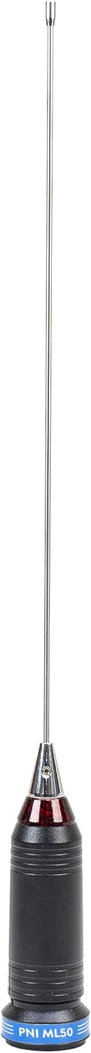 CB PNI ML50 Antenne, Länge 48cm, 26-28MHz, 600W mit RG58 Anschlusskabel 3,5 Meter, ohne PL259 Stecke