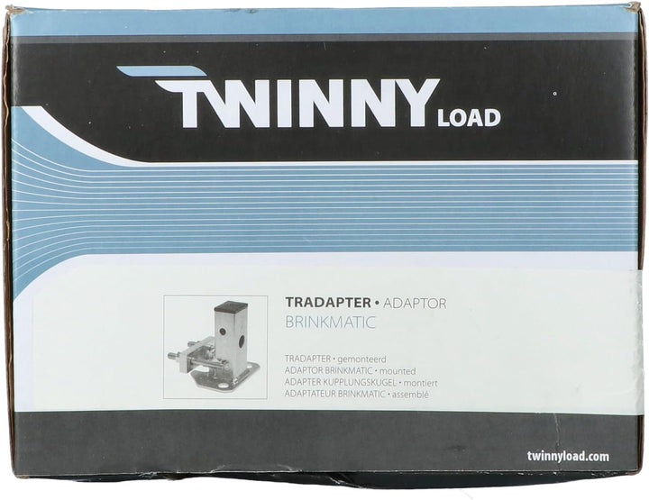 Twinny Load 629902140 Adapter Steckachse (Fahrradhalter) Single, Single