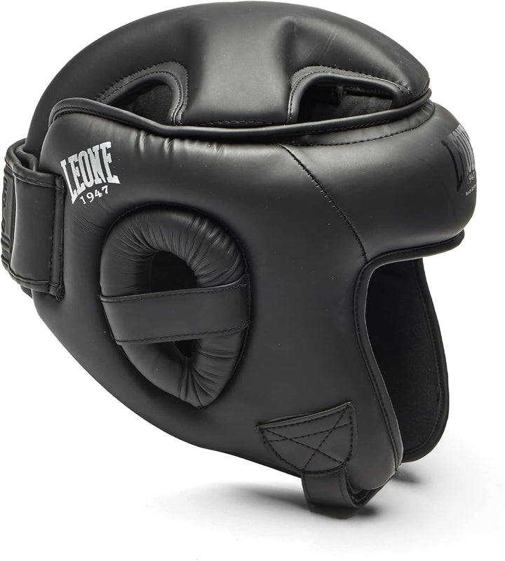 LEONE 1947, BLACK EDITION-Helm, Unisex-Erwachsene, Schwarz, CS431 L Schwarz