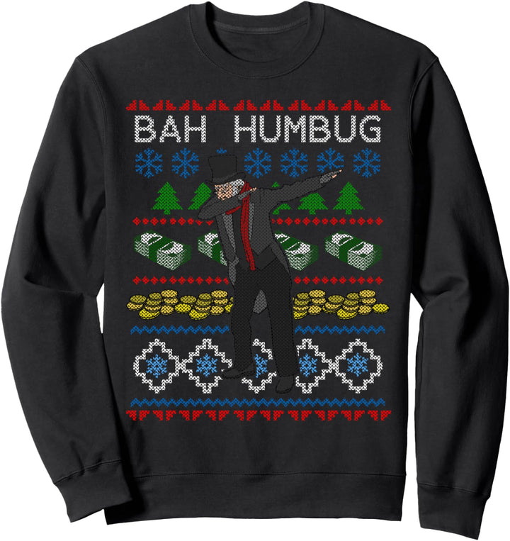 Ebenezer Scrooge Bah Humbug Shirt-Retro Weihnachtsgeschichte Sweatshirt
