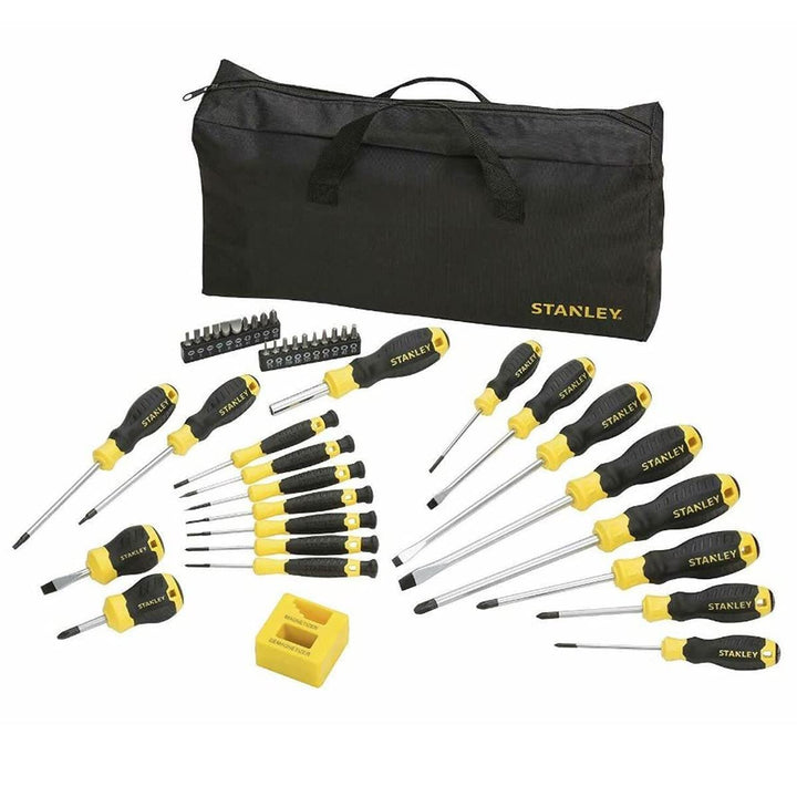 Stanley Schraubendreher-Set (42-tlg. mit 20 Bits mit Nylontasche) STHT0-62113 1 Multi-colour, 1 Mult