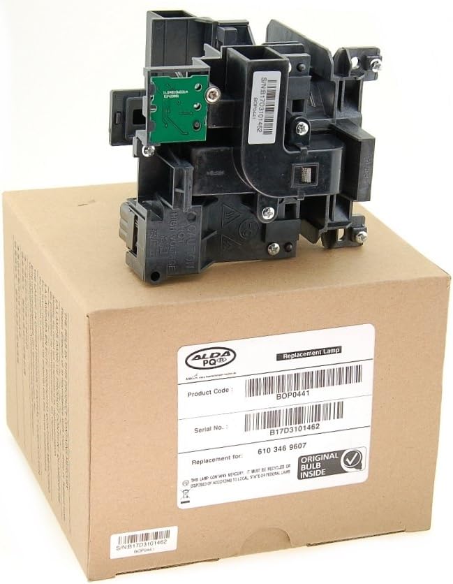 Alda PQ Professionell, Beamerlampe kompatibel mit POA-LMP136 für Eiki LC-WUL100, LC-WXL200, LC-XL200