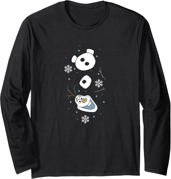 Disney Frozen Olaf Separated Portrait Langarmshirt