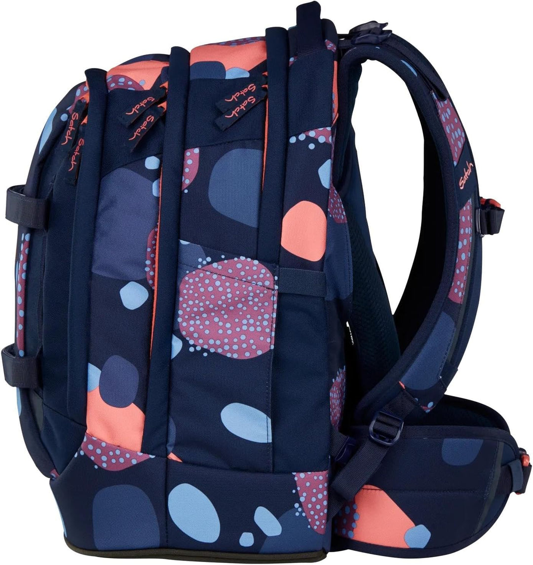 Satch Pack ab 5. Klasse ergonomisch 30L Stauraum standfest Organisationstalent Einheitsgrösse Coral
