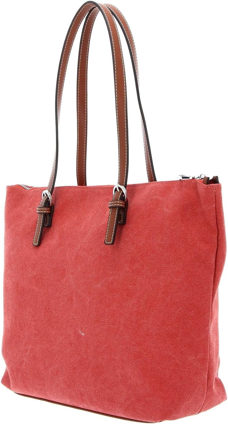 U.S. POLO ASSN. Springfield Canvas Shopping Bag M Peach