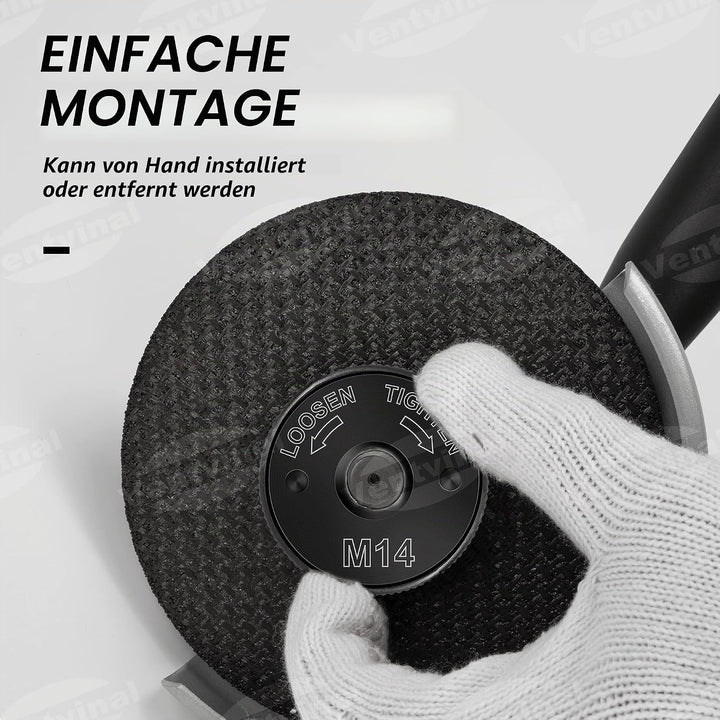 Schnellspannmutter SDS Clic M14, für alle Winkelschleifer von AEG, Black & Decker, Dewalt, Flex, Hit
