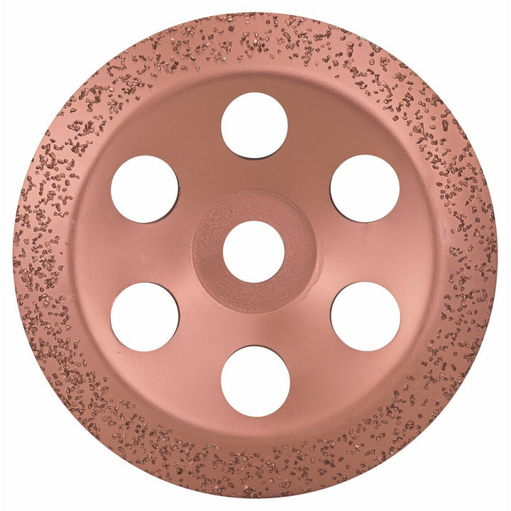 Bosch Professional 1x Carbide Topfscheibe (Mittel, Schräg, Ø 180 mm, M14, Zubehör Winkelschleifer) S